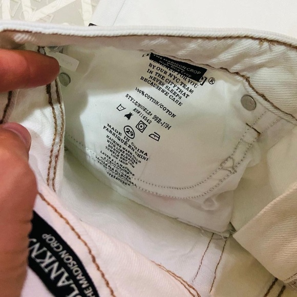 Blank NYC high rise Madison crop tie dye acid wash denim jeans - Picture 8 of 9